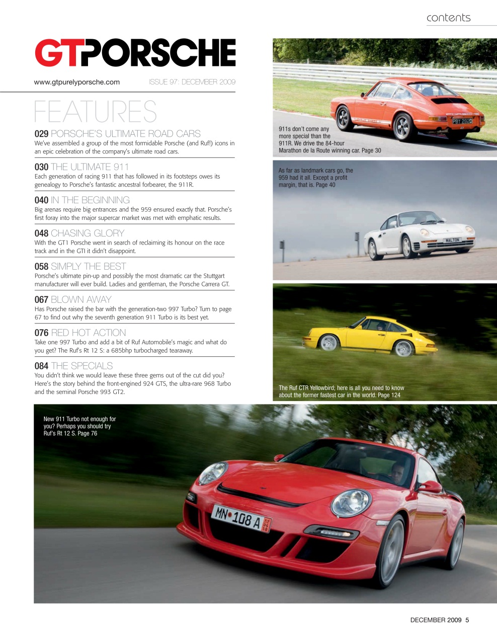 GT Porsche Preview Pages