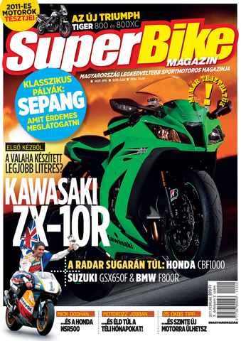 SuperBike Hungary issue February 2011