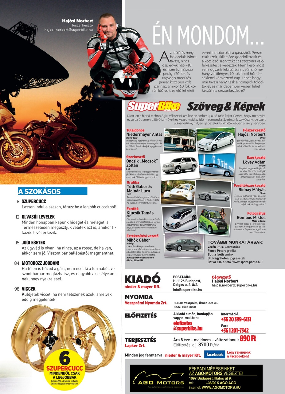 SuperBike Hungary Preview Pages