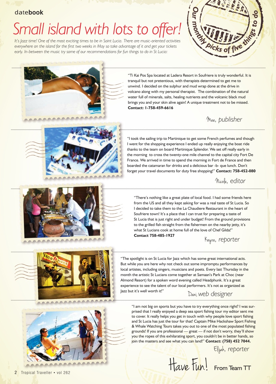 Tropical Traveller Preview Pages