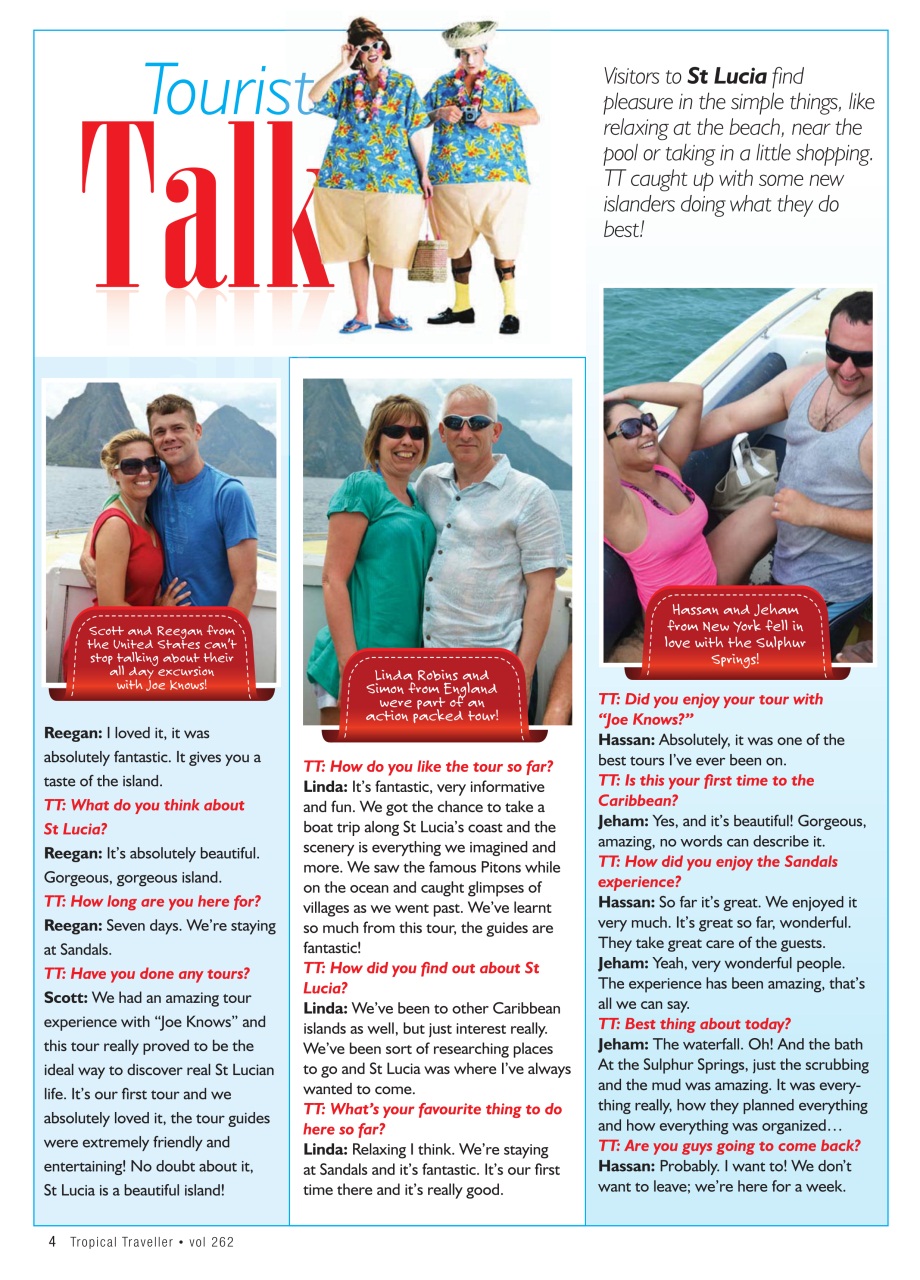 Tropical Traveller Preview Pages