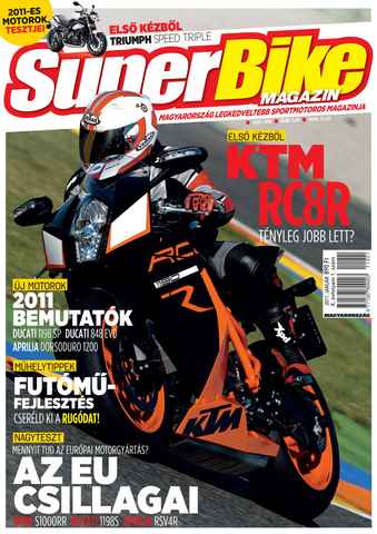 SuperBike Hungary issue January 2011