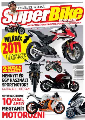 SuperBike Hungary issue December 2010