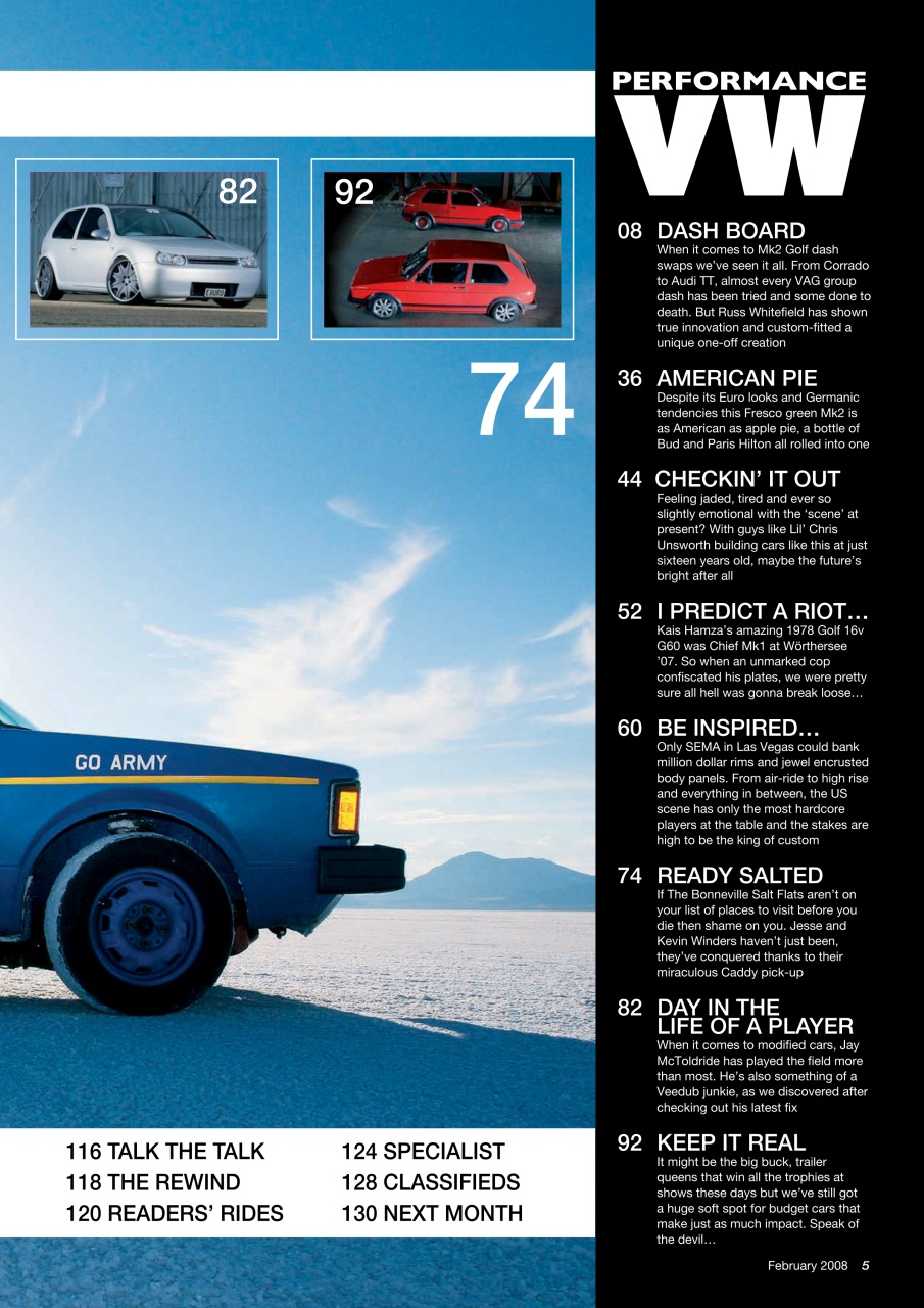 Performance VW Preview Pages