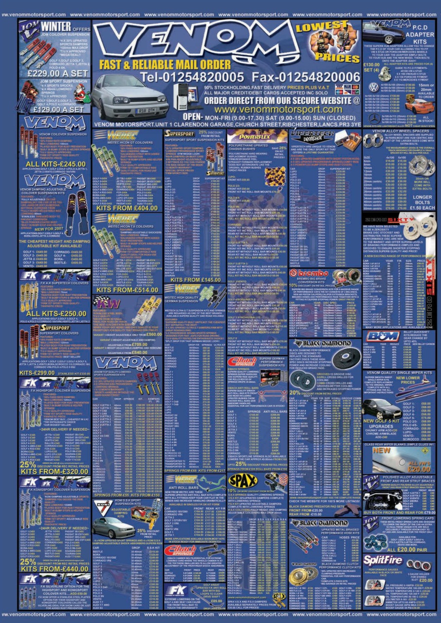 Performance VW Preview Pages