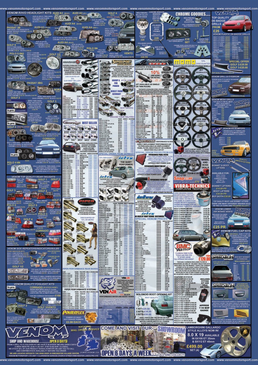 Performance VW Preview Pages