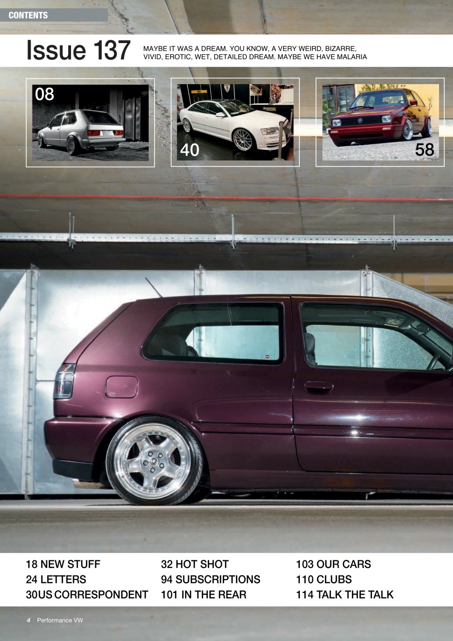 Performance VW Preview Pages