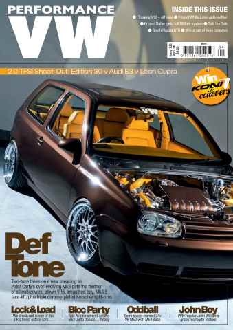 Performance VW issue April 2008