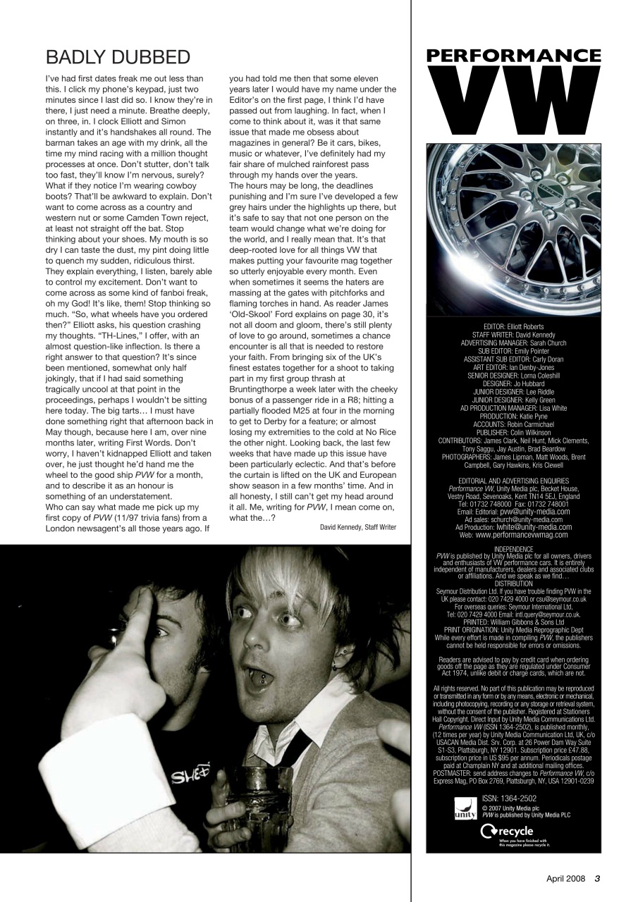 Performance VW Preview Pages