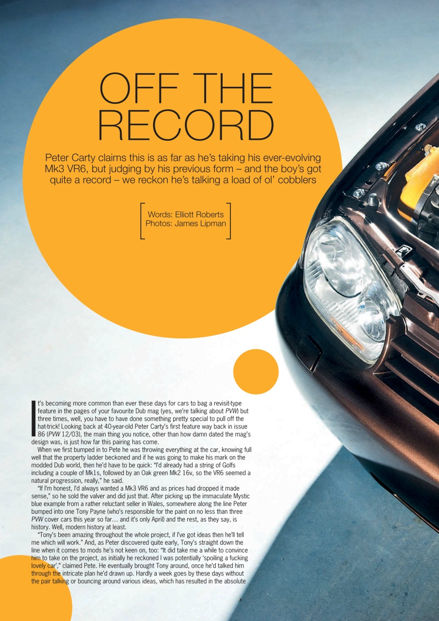 Performance VW Preview Pages