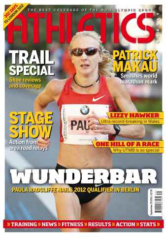 AW – Athletics Weekly Magazine issue AW Sept 29 2011