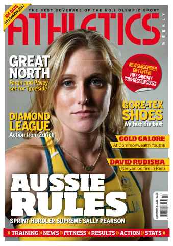 AW – Athletics Weekly Magazine issue AW Sept 15 2011