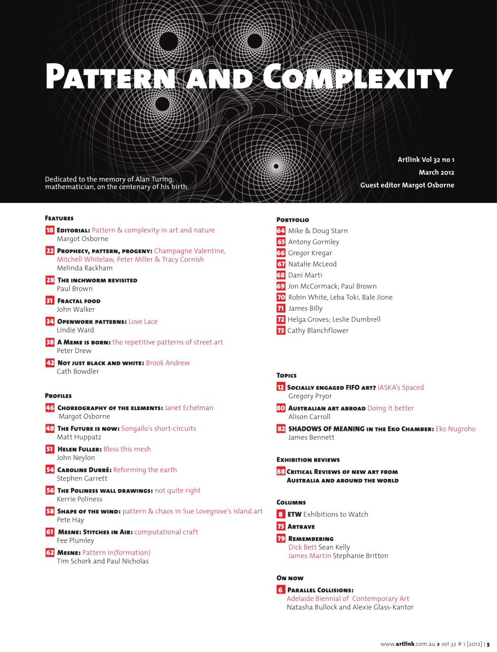 Artlink Magazine Preview Pages