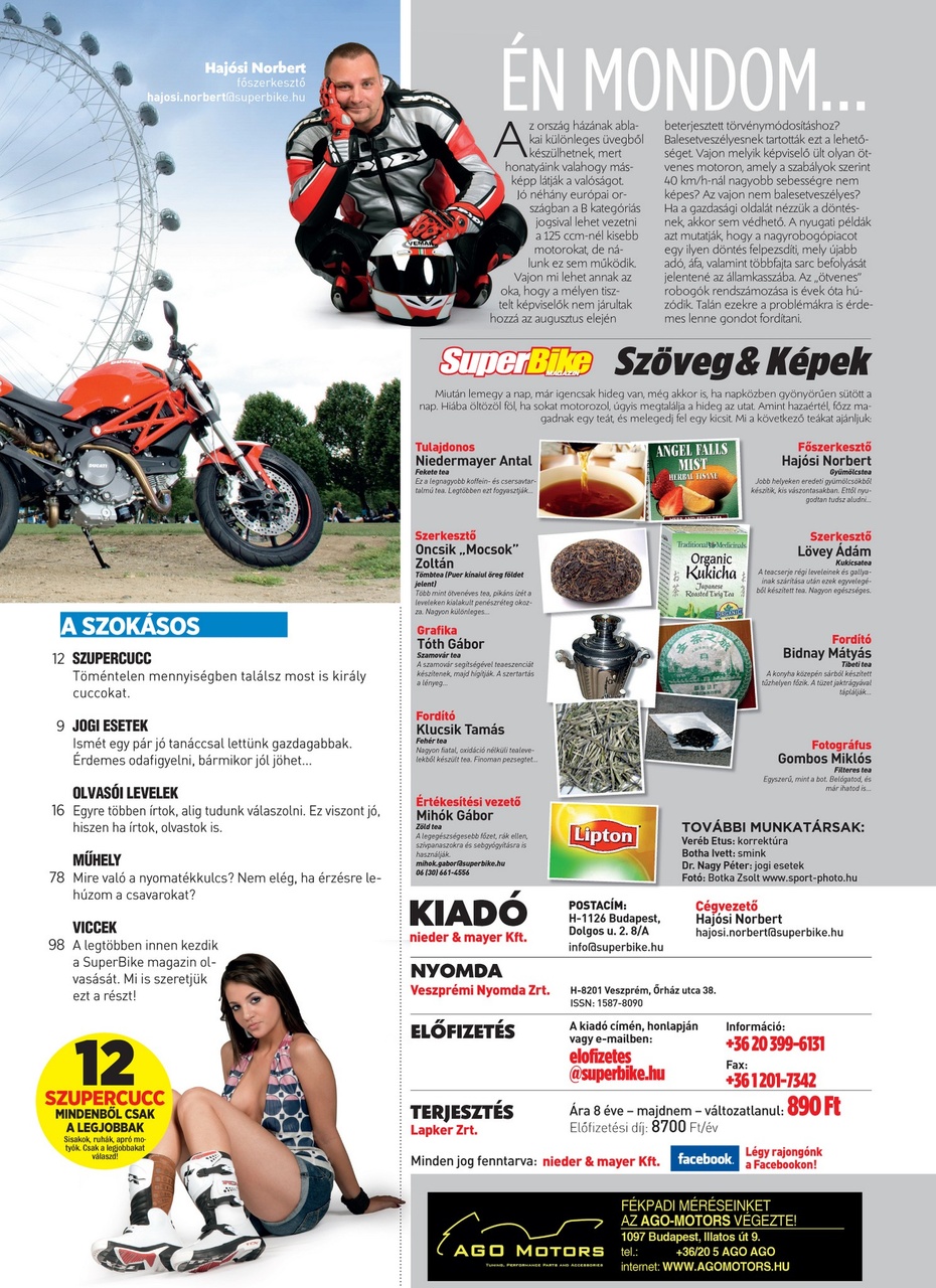 SuperBike Hungary Preview Pages