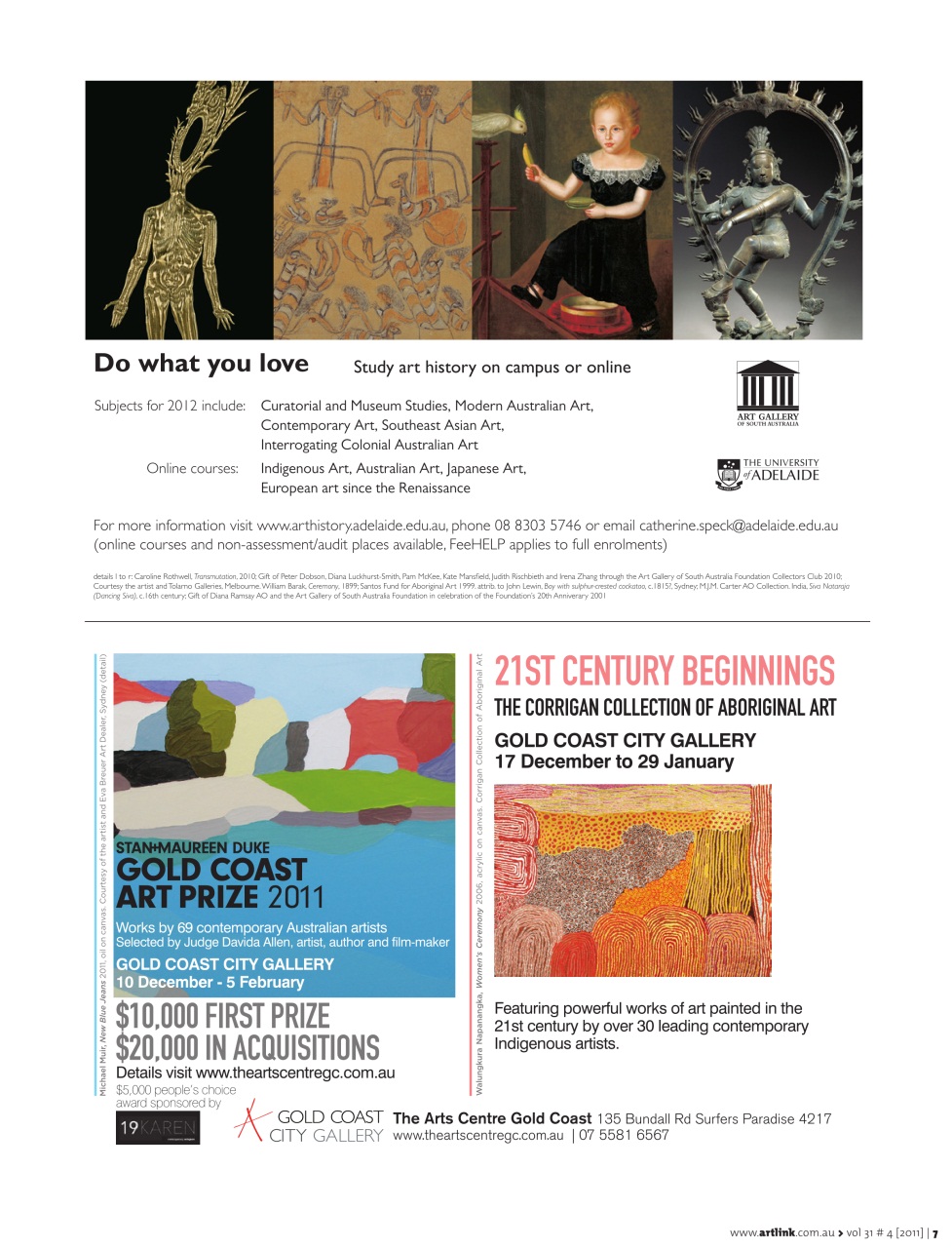 Artlink Magazine Preview Pages