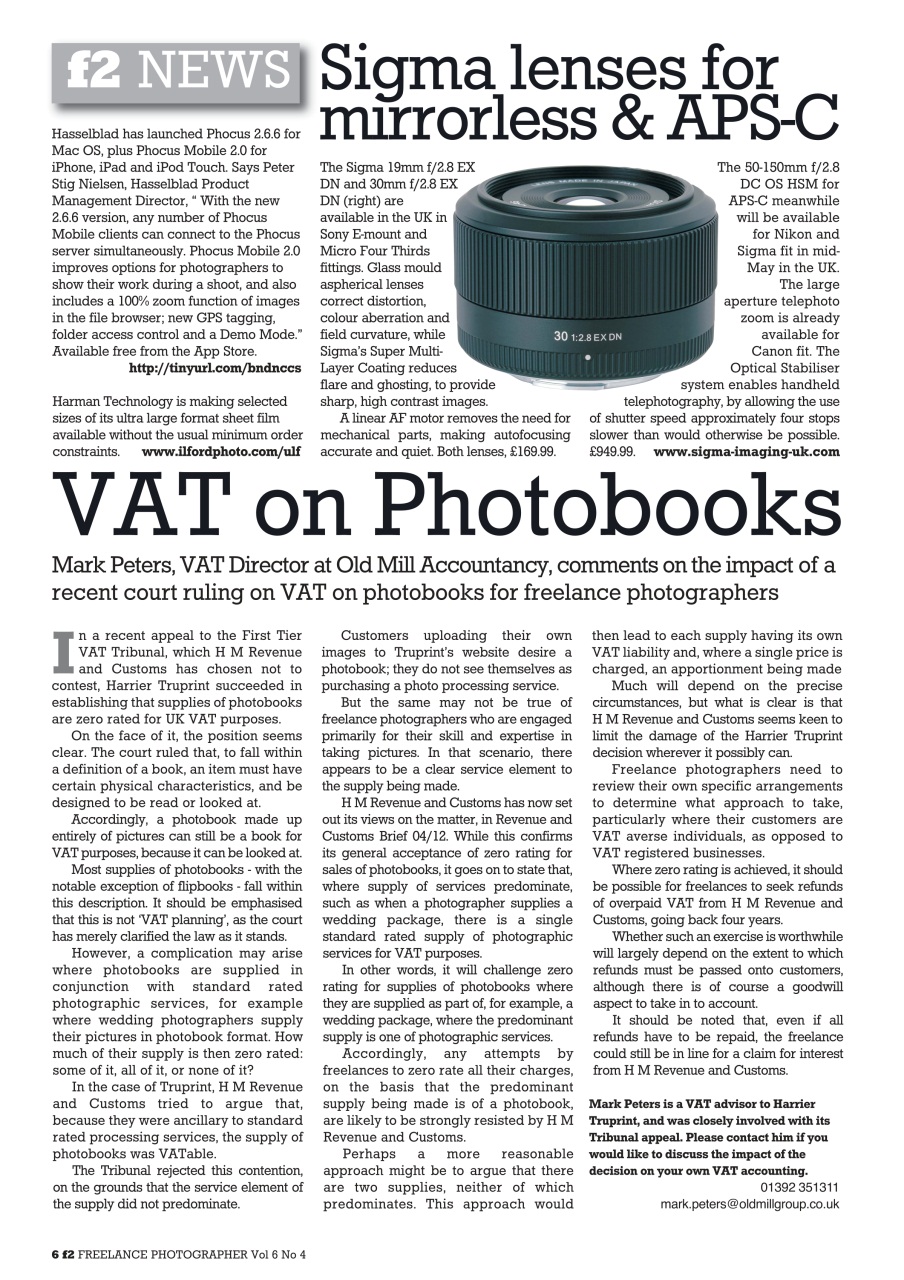 f2 Cameracraft Preview Pages