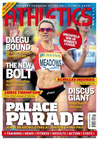 AW – Athletics Weekly Magazine issue AW August 11 2011