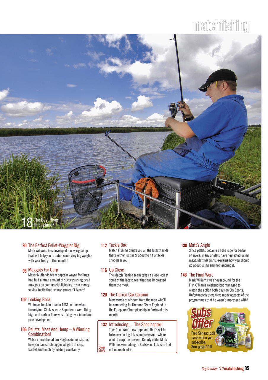 Match Fishing Preview Pages
