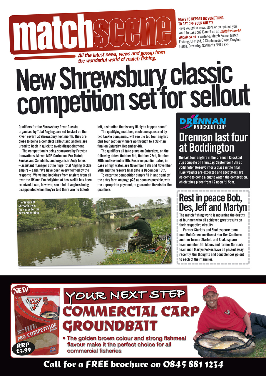 Match Fishing Preview Pages