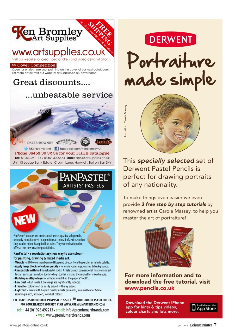 Leisure Painter & The Artist Preview Pages