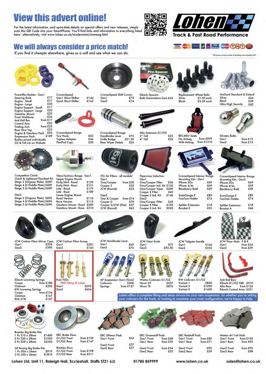 Performance Mini Preview Pages