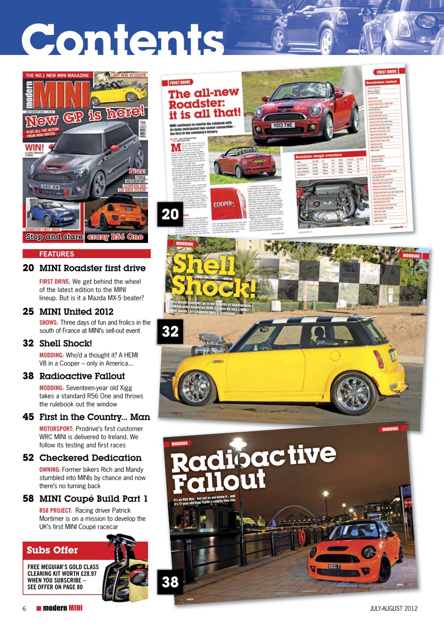 Performance Mini Preview Pages