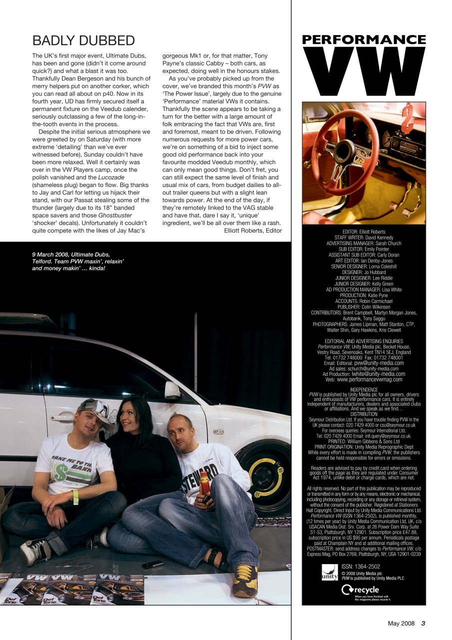 Performance VW Preview Pages