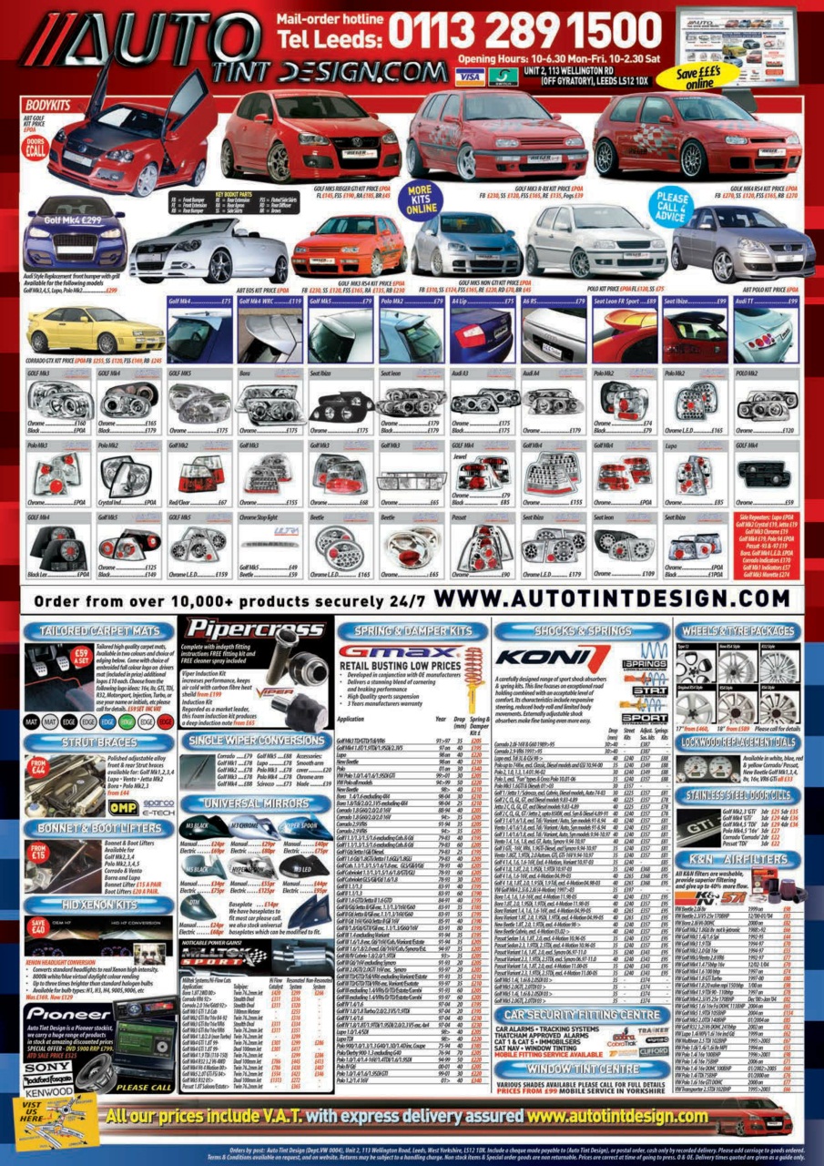 Performance VW Preview Pages