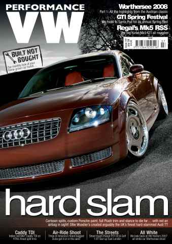 Performance VW issue July 2008