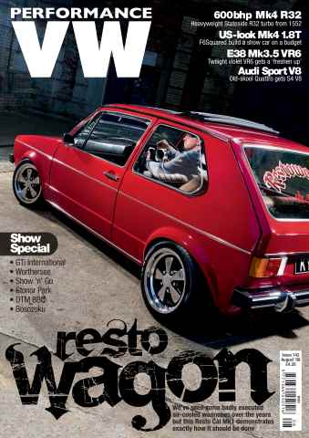 Performance VW issue August 2008
