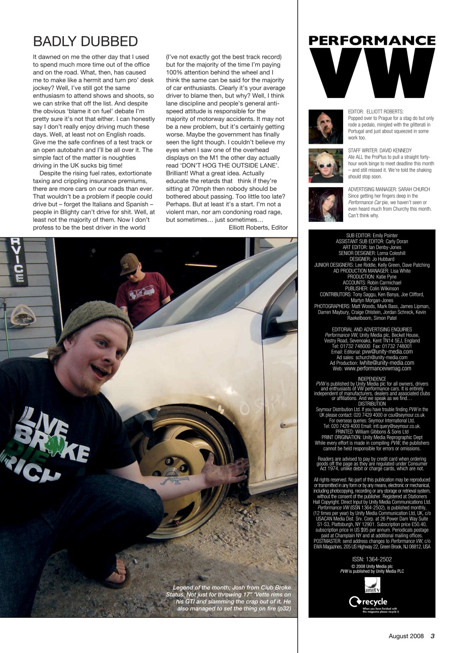 Performance VW Preview Pages