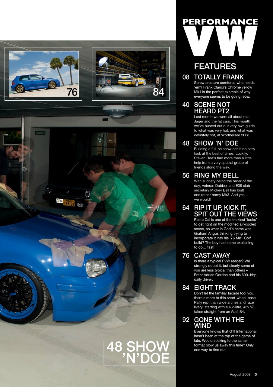 Performance VW Preview Pages