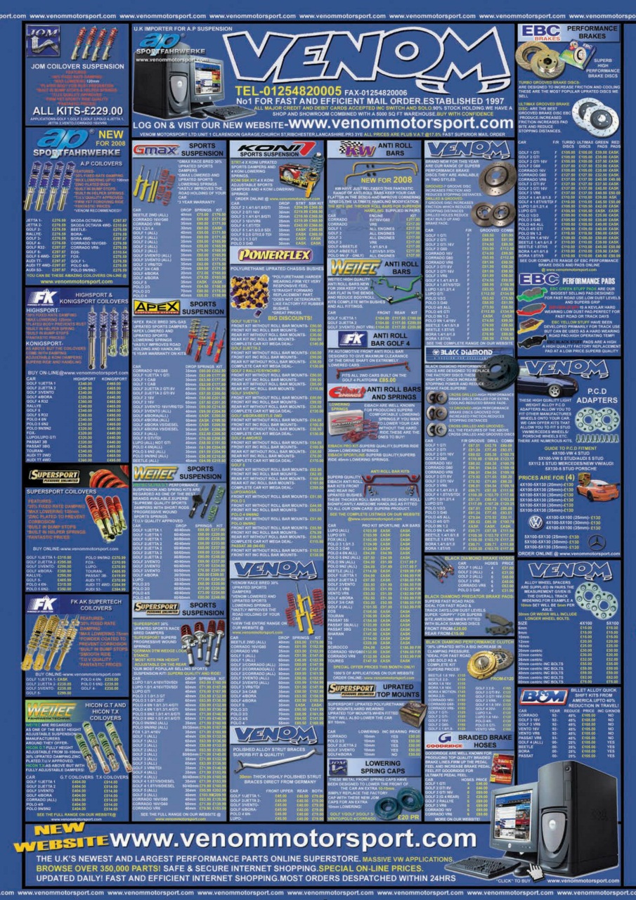Performance VW Preview Pages