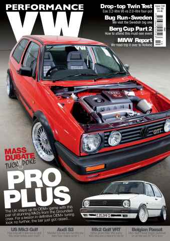 Performance VW issue October 2008