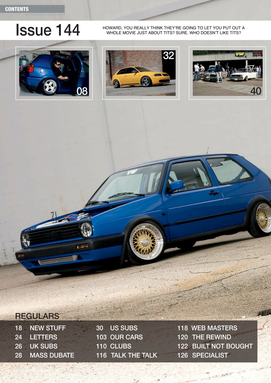 Performance VW Preview Pages