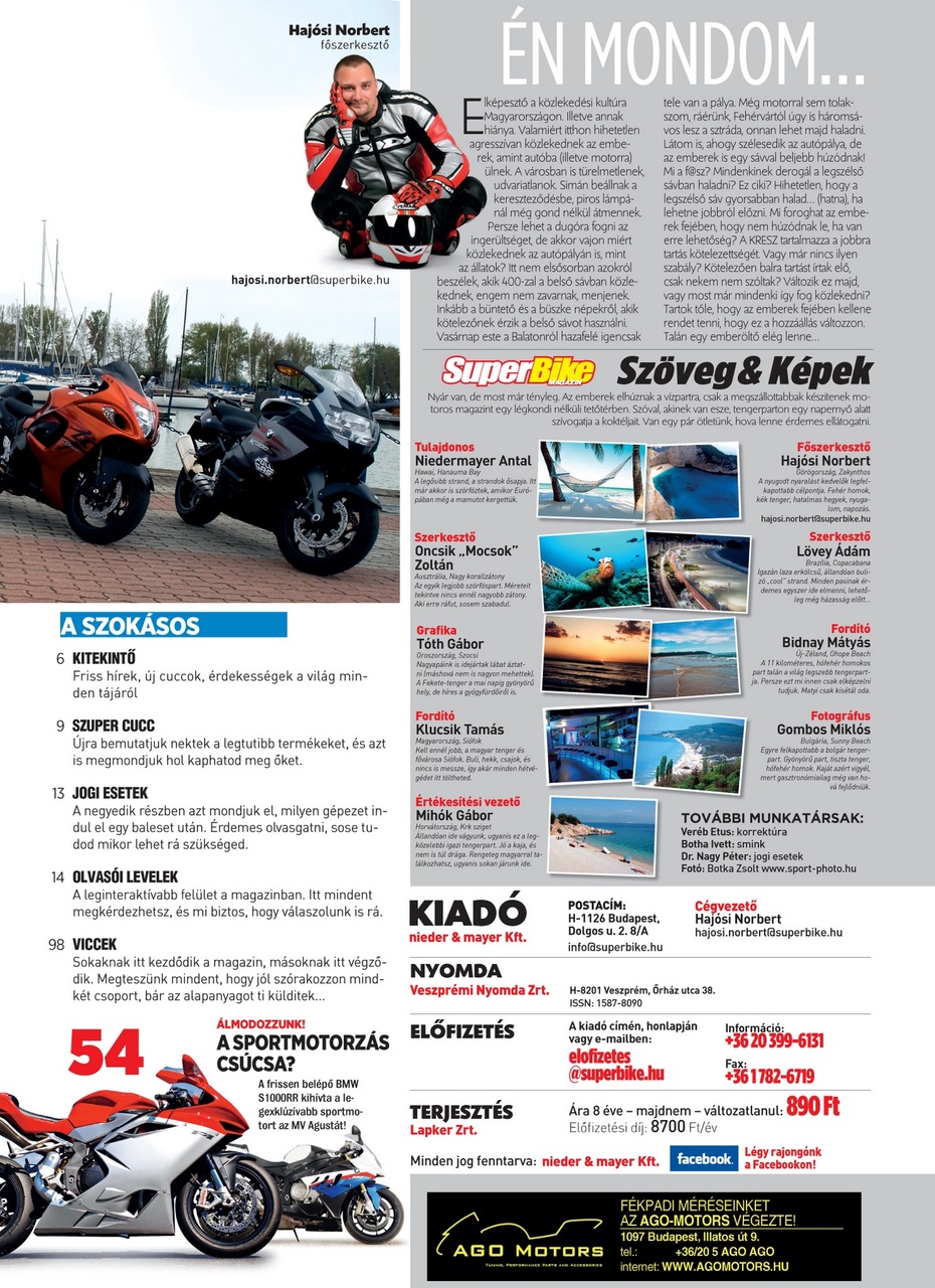 SuperBike Hungary Preview Pages