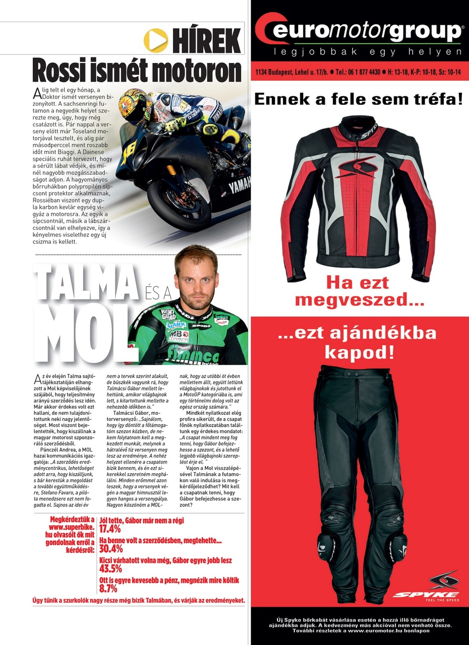 SuperBike Hungary Preview Pages
