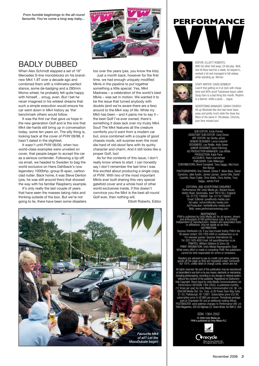 Performance VW Preview Pages