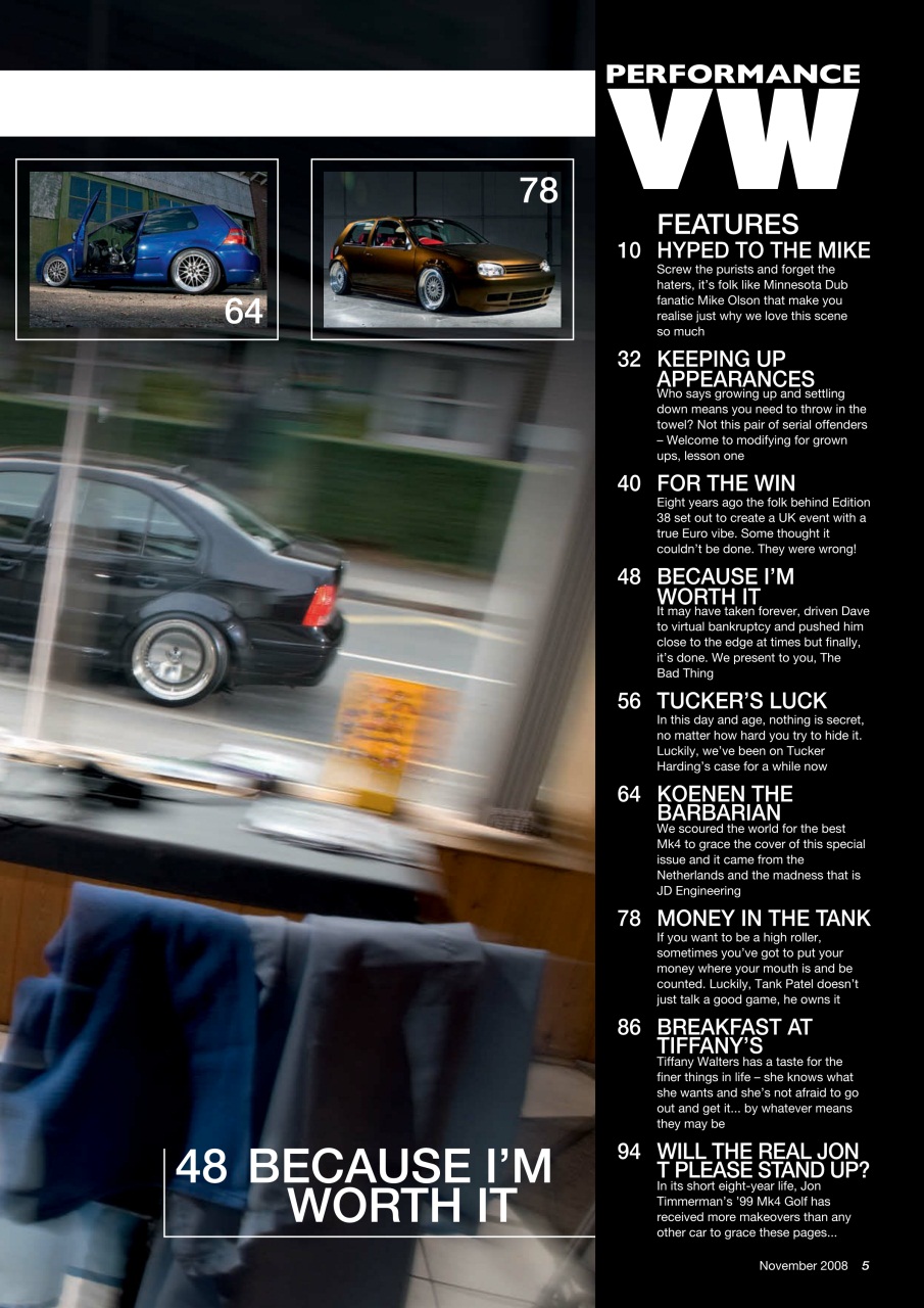 Performance VW Preview Pages