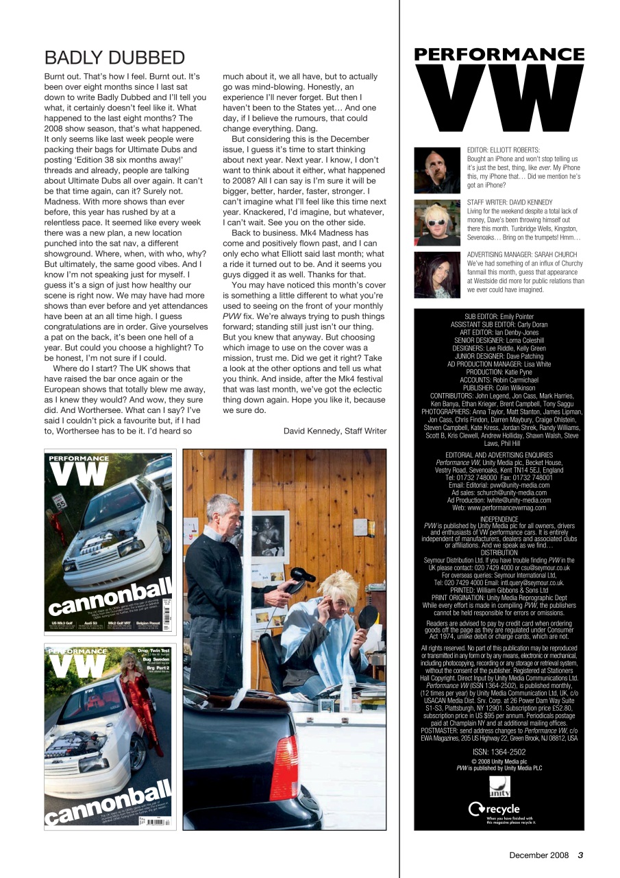 Performance VW Preview Pages