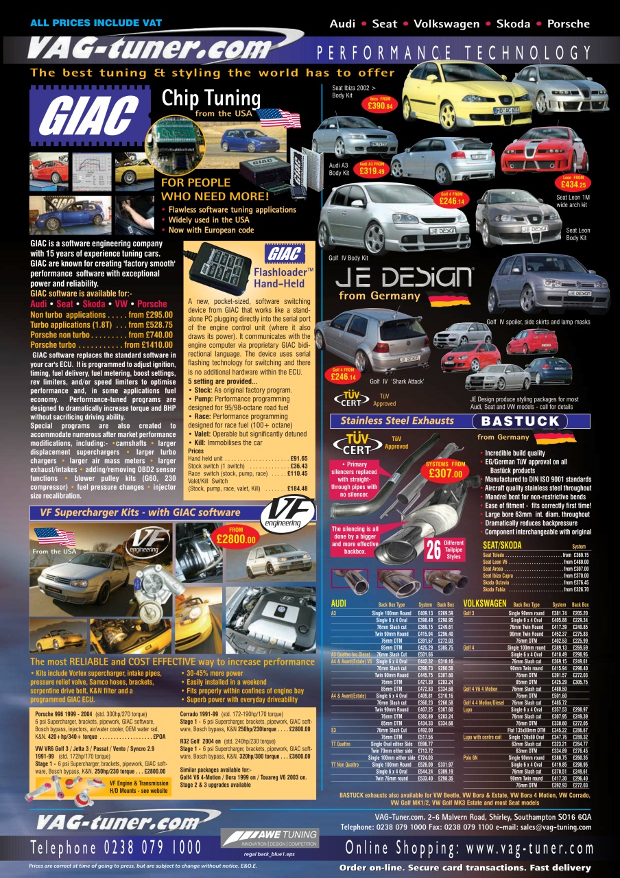 Performance VW Preview Pages