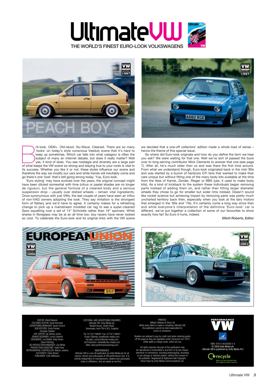 Performance VW Preview Pages