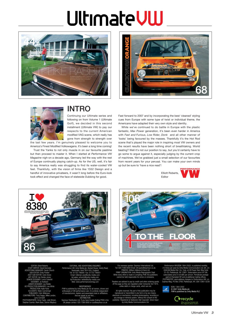 Performance VW Preview Pages