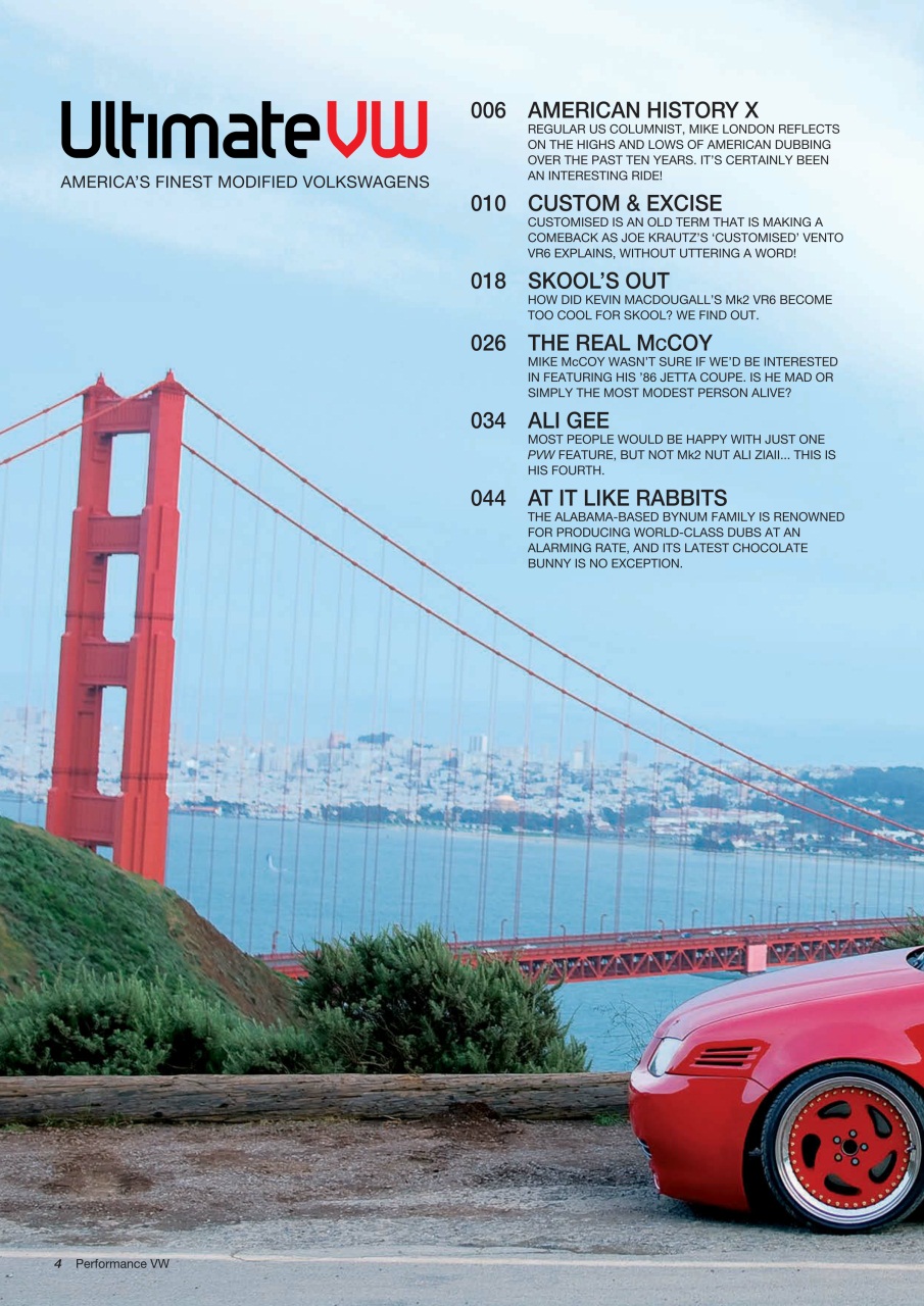 Performance VW Preview Pages