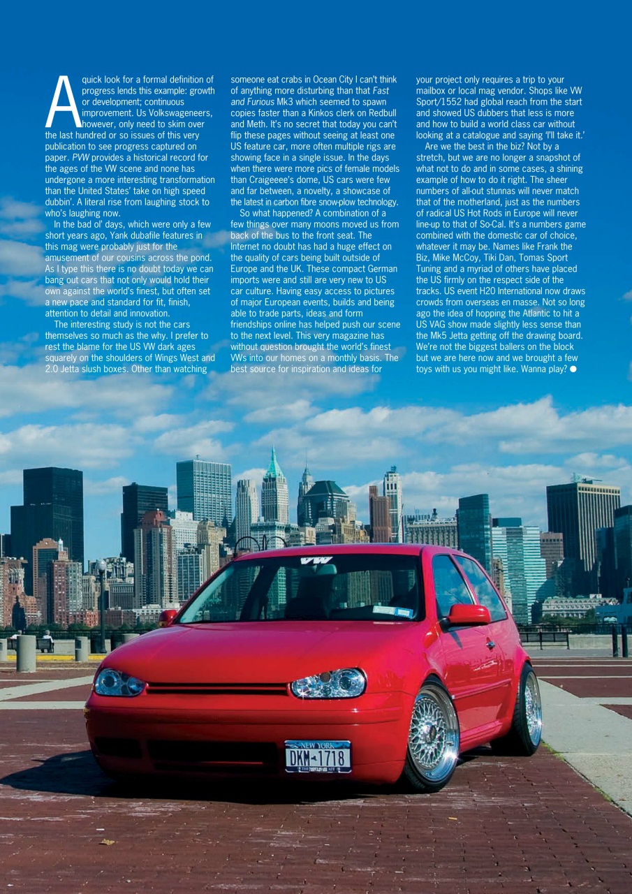 Performance VW Preview Pages