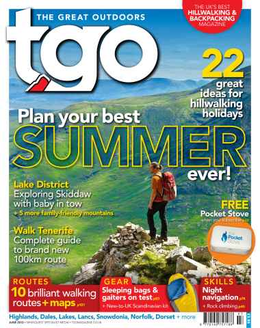 TGO - The Great Outdoors Magazine issue June - Summer Walk Special