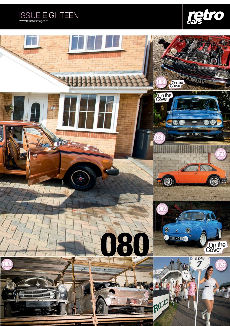 Retro Cars Preview Pages