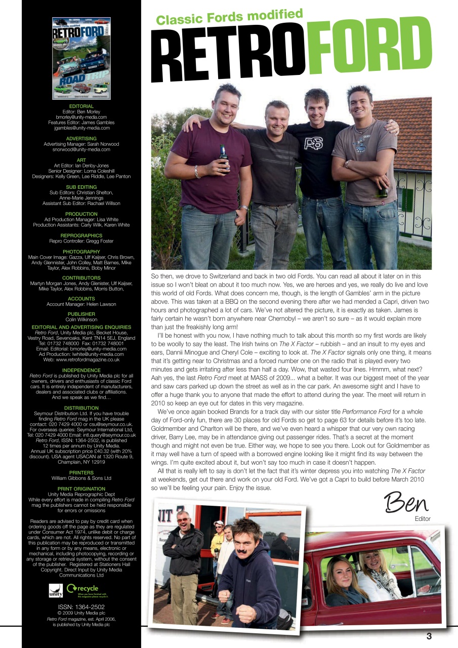 Retro Ford Preview Pages