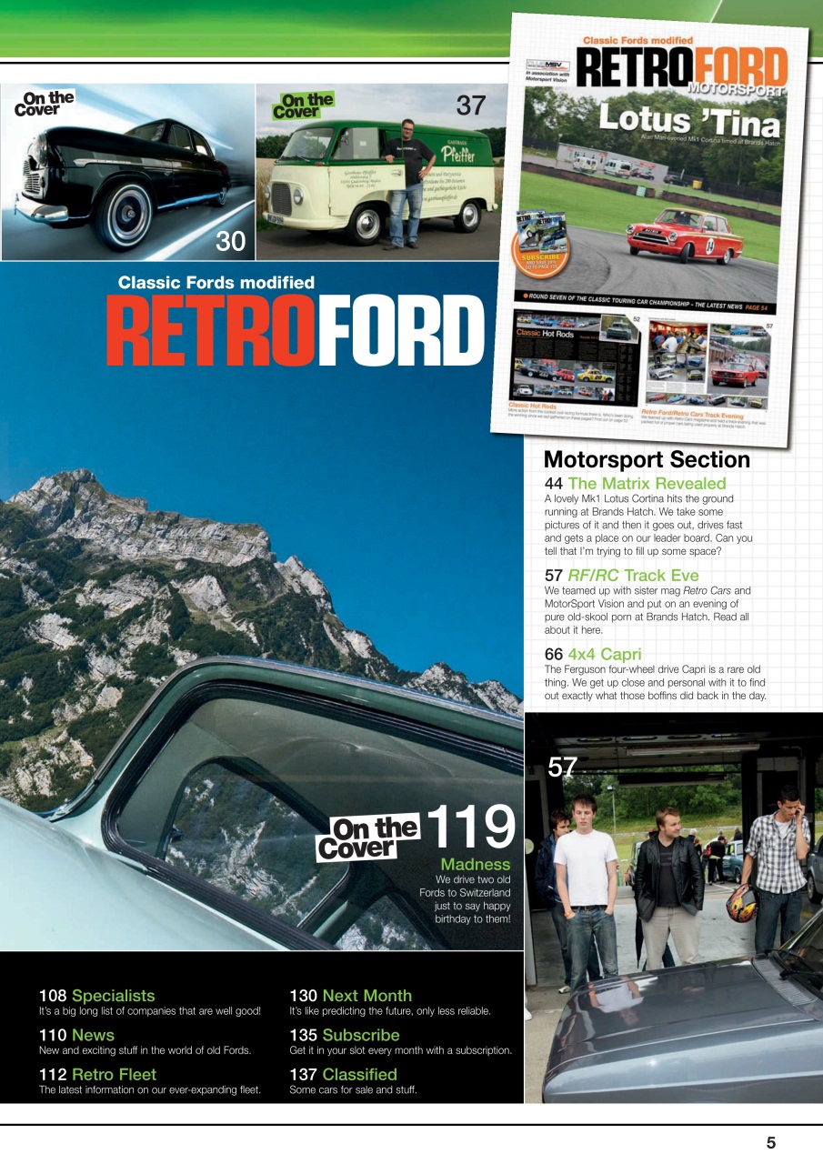 Retro Ford Preview Pages