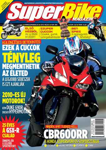 SuperBike Hungary issue May 2010